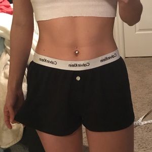 Calvin Klein sleep shorts